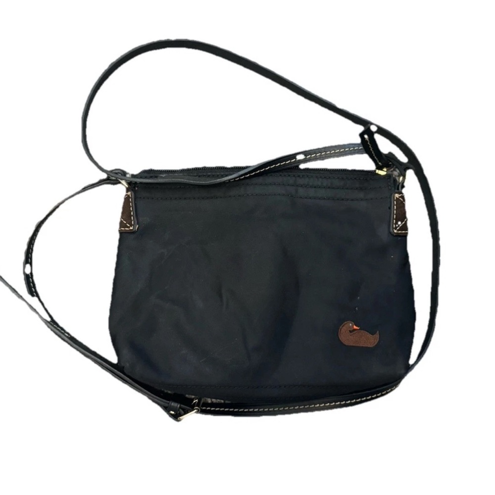 Vintage Dooney and Bourke Black Nylon Crossbody